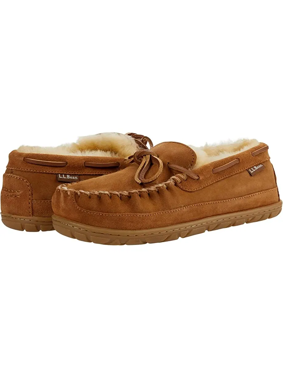 Слипперы Wicked Good Camp Moccasins L.L.Bean — изображение 1 из 6, коричневый