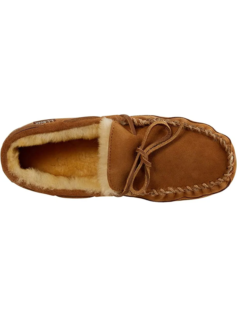 Слипперы Wicked Good Camp Moccasins L.L.Bean — изображение 2 из 6, коричневый