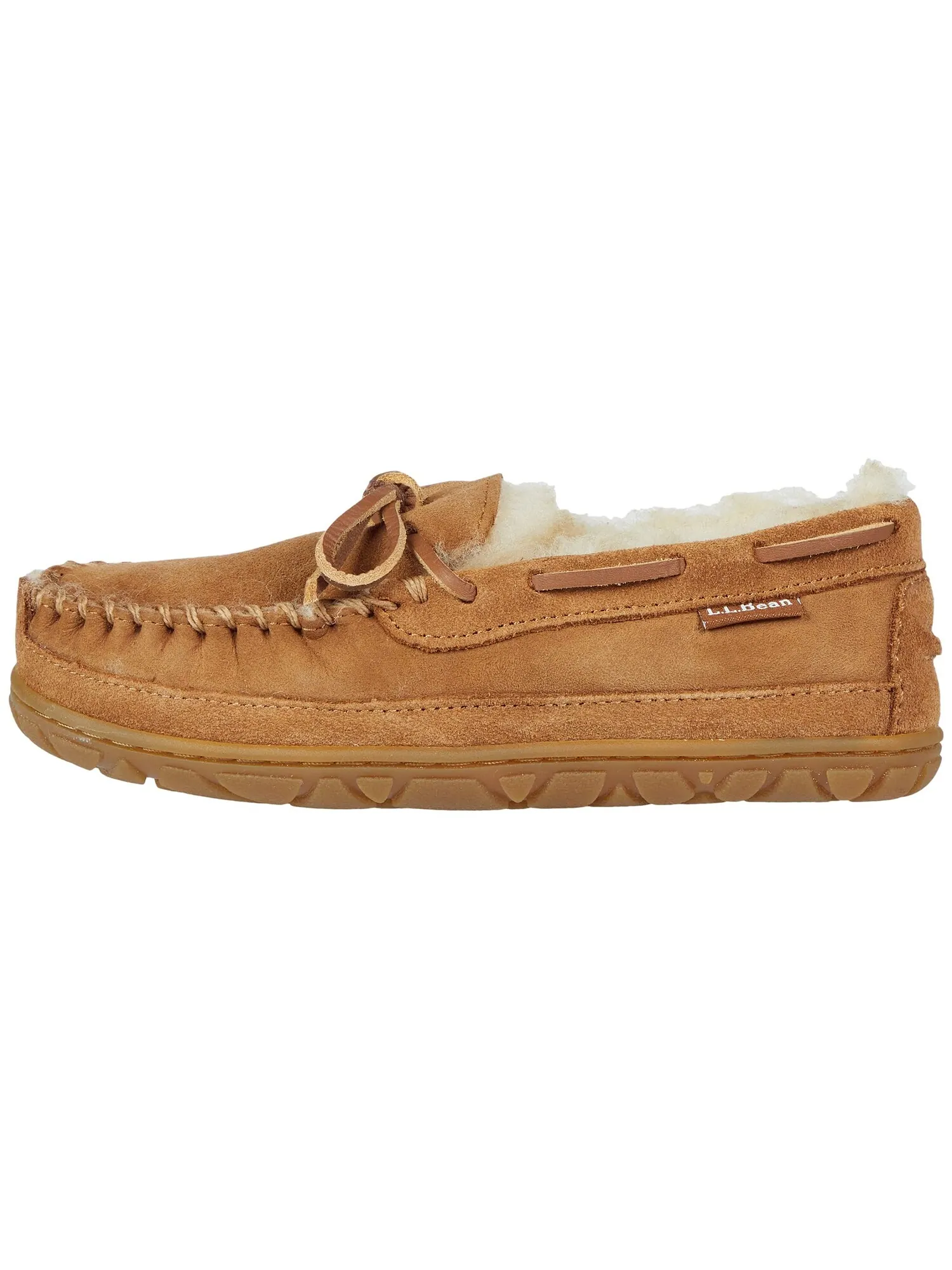 Домашняя обувь L.L.Bean Wicked Good Moc (Little Kid/Big Kid) — изображение 4 из 6, коричневый