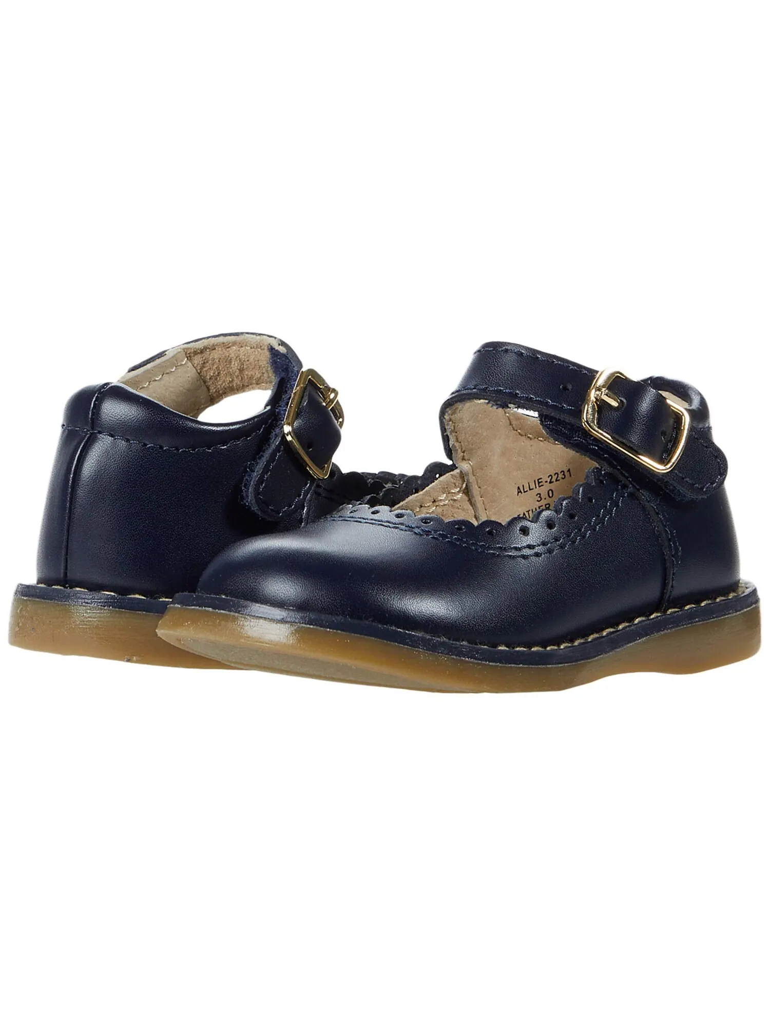 Туфли FootMates Allie (Infant/Toddler/Little Kid) — изображение 3 из 7, темно-синий