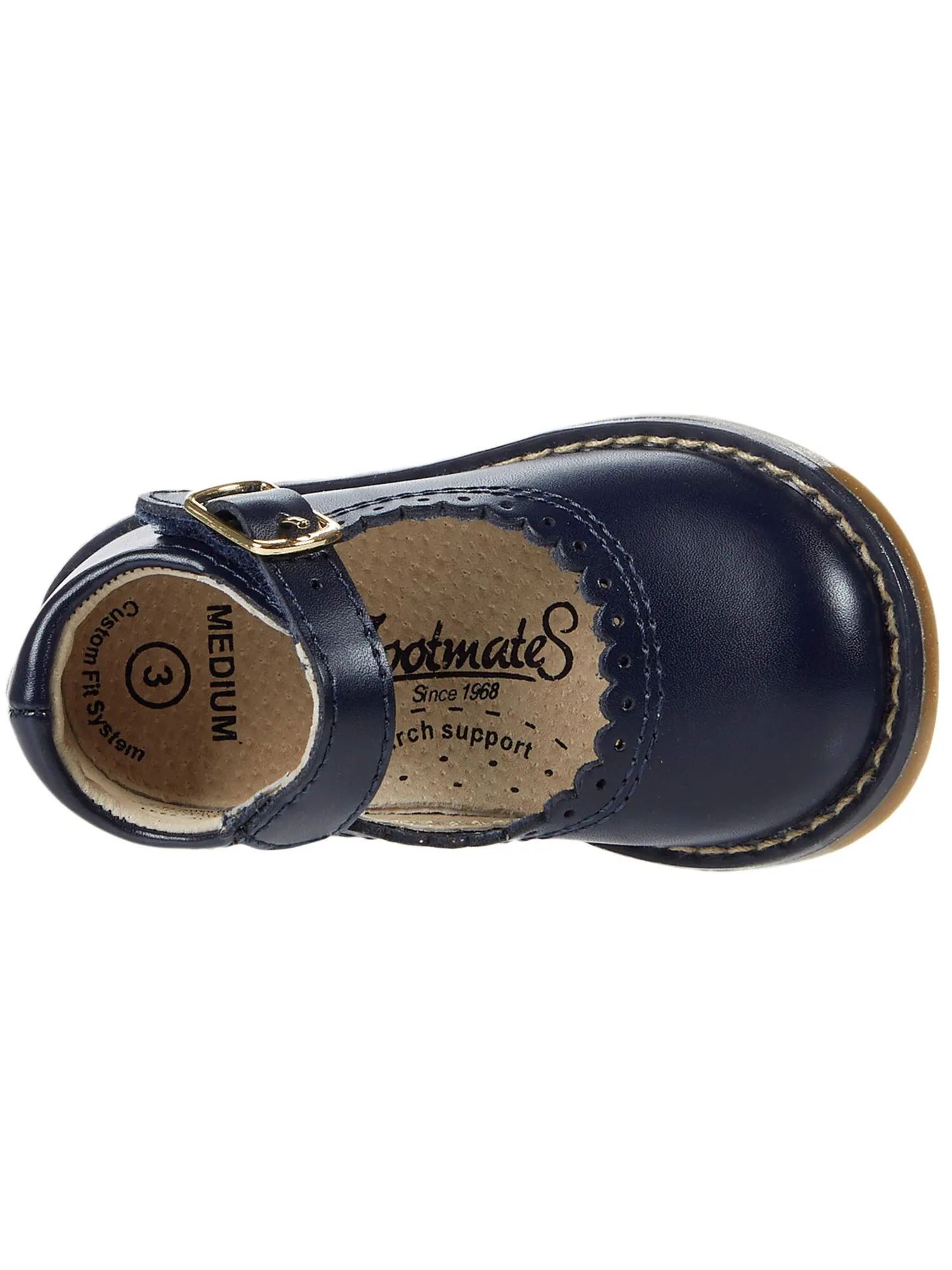 Туфли FootMates Allie (Infant/Toddler/Little Kid) — изображение 5 из 7, темно-синий