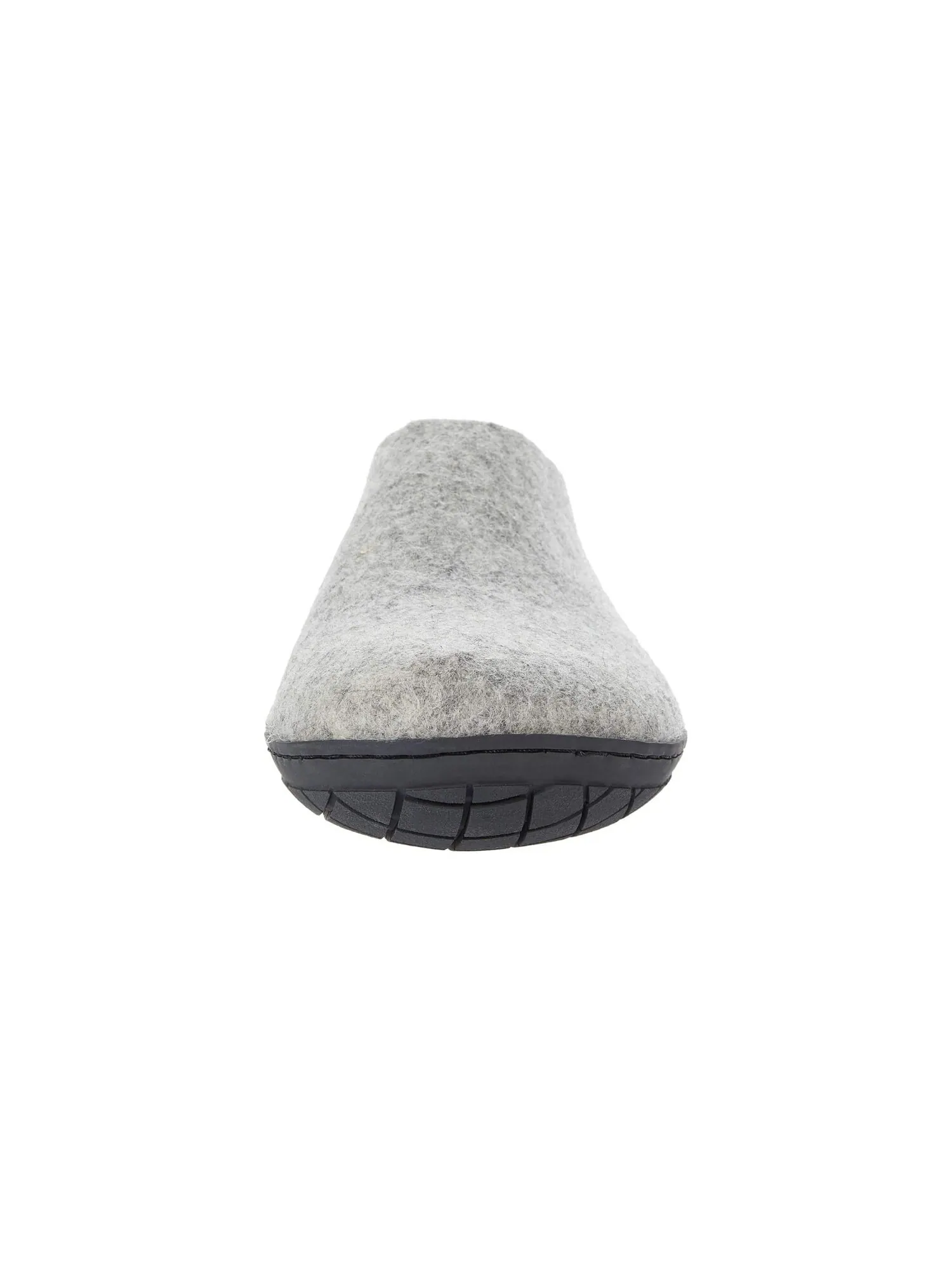 Сабо Wool Slip-On Rubber Outsole Glerups войлочные — изображение 5 из 5, серый/черный