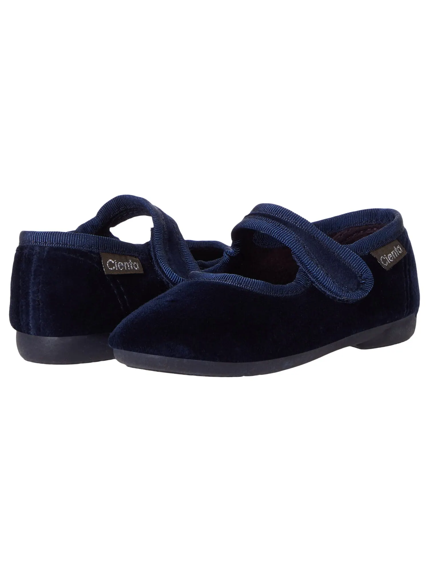 Обувь на низком каблуке Cienta Kids Shoes 500-075 (Toddler/Little Kid/Big Kid) — изображение 3 из 6, темно-синий