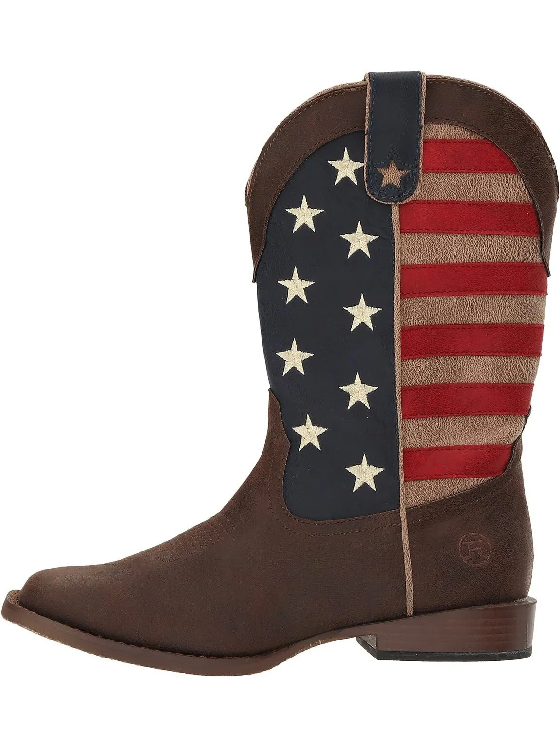 Ковбойские сапоги American Patriot Roper — изображение 4 из 7, коричневый