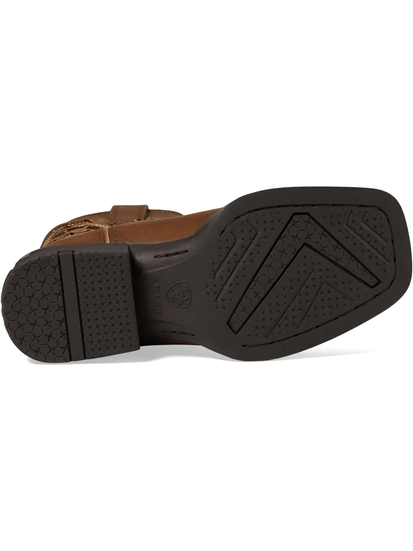 Ковбойские сапоги Round Up Bliss Ariat — изображение 3 из 6, коричневый