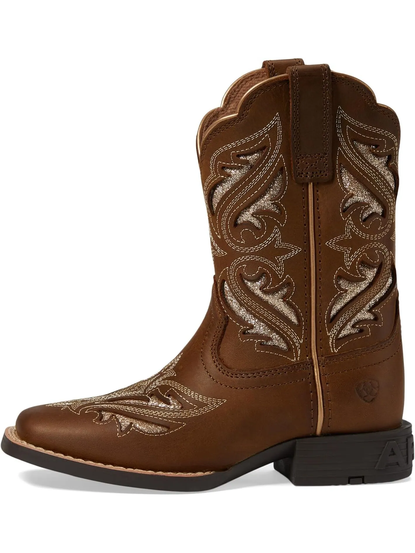 Ковбойские сапоги Round Up Bliss Ariat — изображение 4 из 6, коричневый