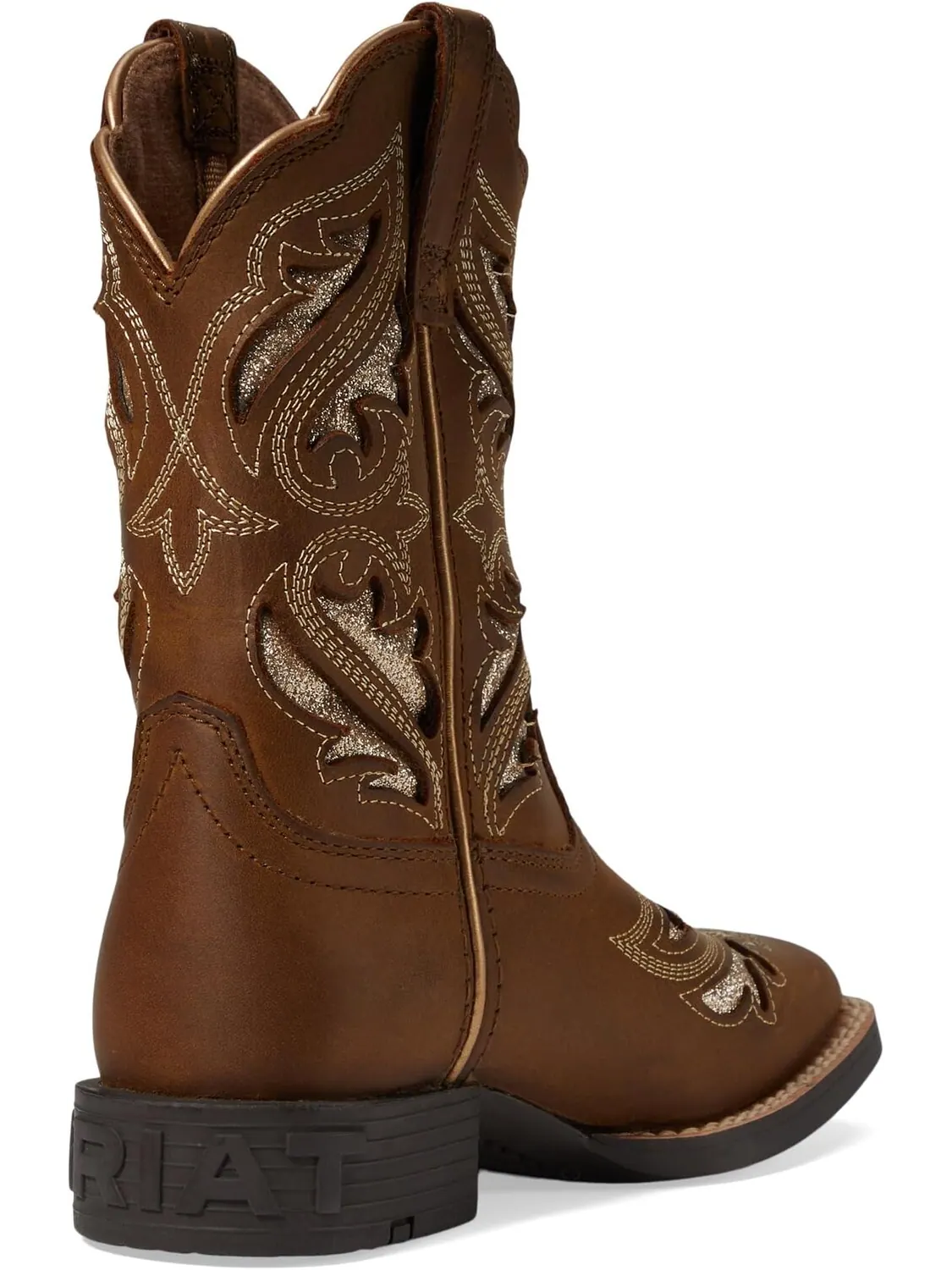 Ковбойские сапоги Round Up Bliss Ariat — изображение 5 из 6, коричневый