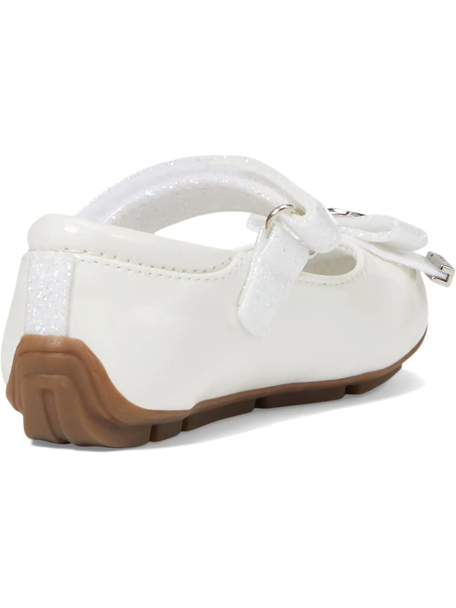 Балетки Rover Bow Glitter MICHAEL Michael Kors — изображение 5 из 5, белый