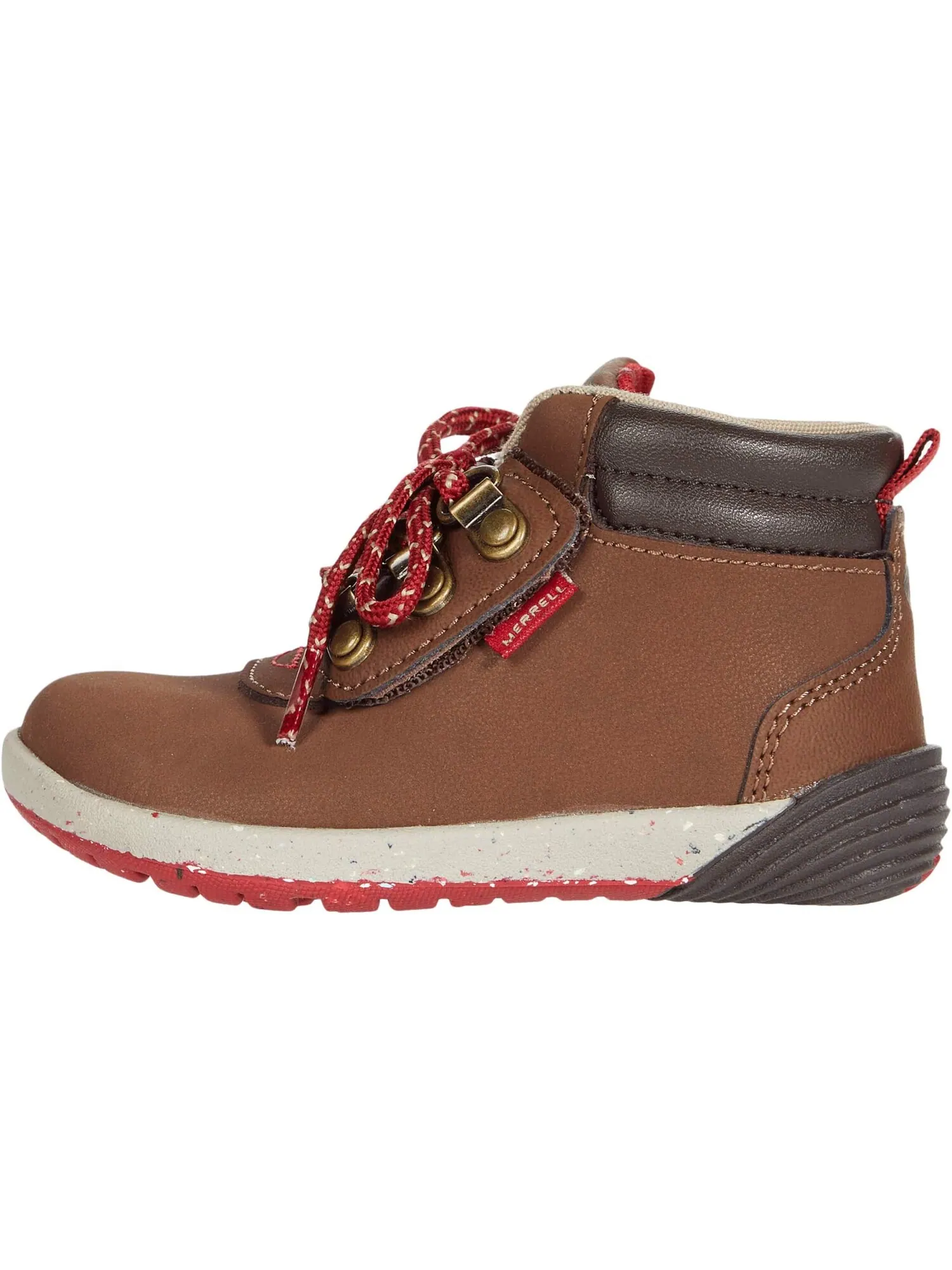 Ботинки на шнуровке Bare Steps Boot 2.0 Merrell — изображение 4 из 6, коричневый