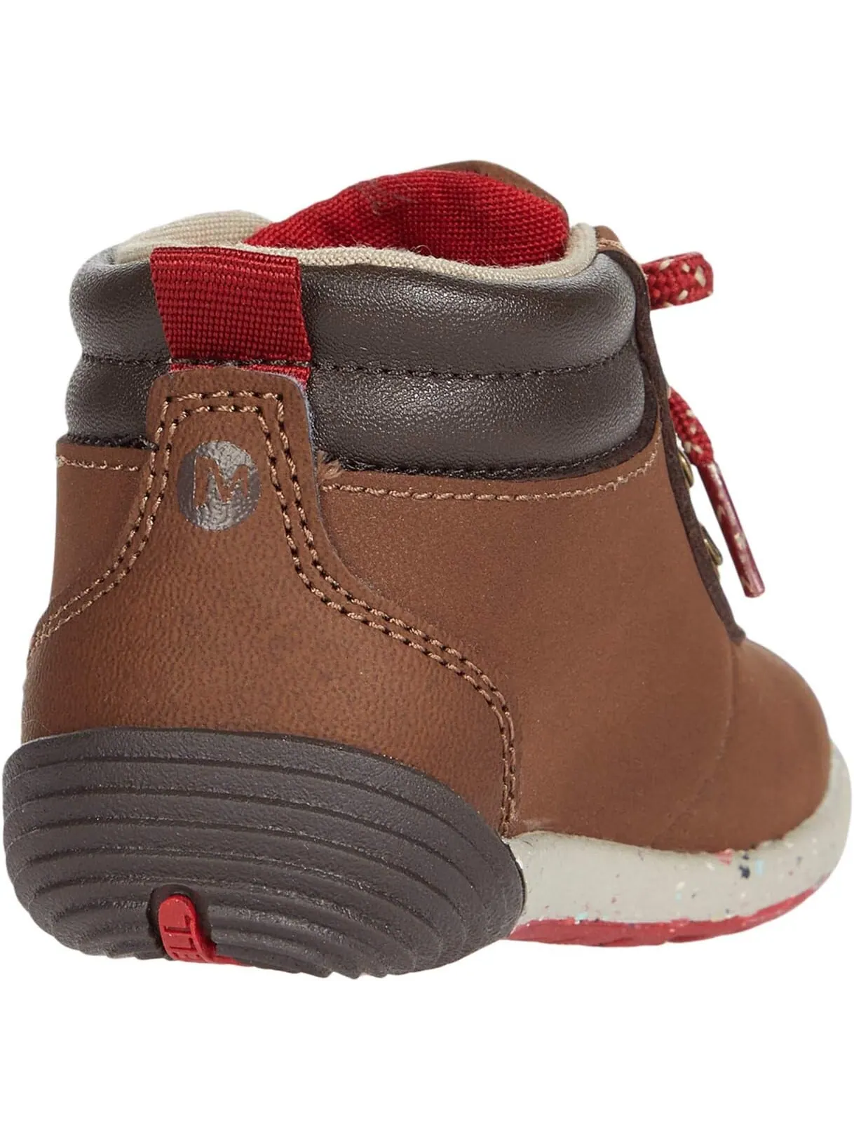 Ботинки на шнуровке Bare Steps Boot 2.0 Merrell — изображение 5 из 6, коричневый