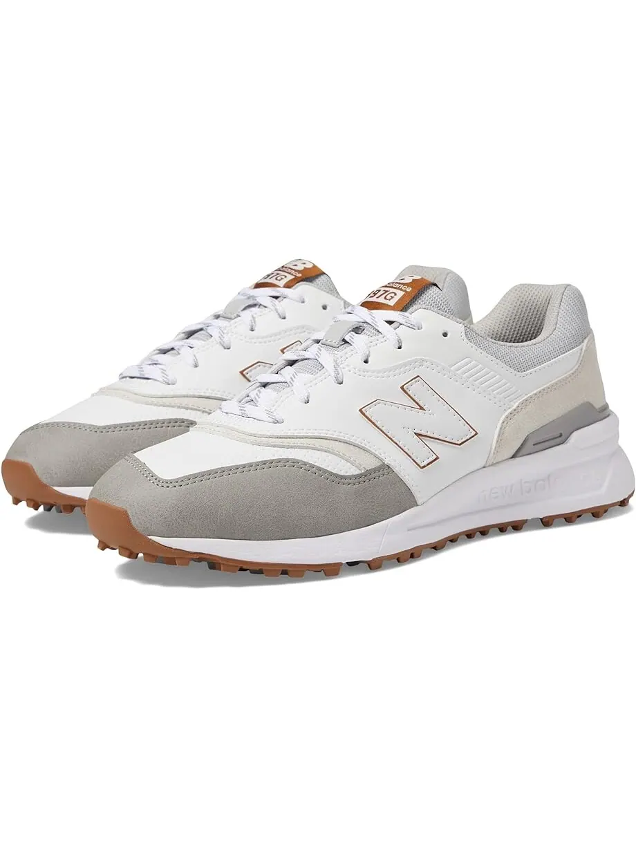 Кроссовки New Balance Golf 997 SL Golf Shoes — изображение 1 из 5, белый/серый