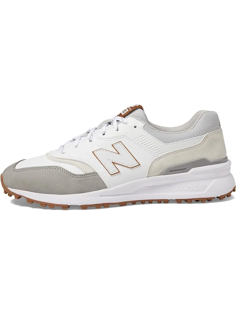 Кроссовки New Balance Golf 997 SL Golf Shoes — изображение 4 из 5, белый/серый