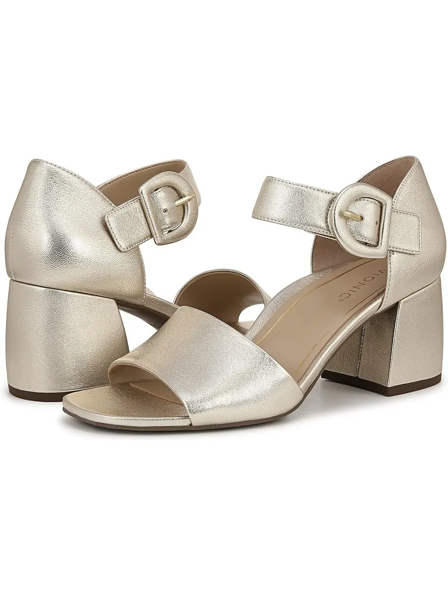 Туфли VIONIC Chardonnay Ankle Straps — изображение 1 из 4, золотистый