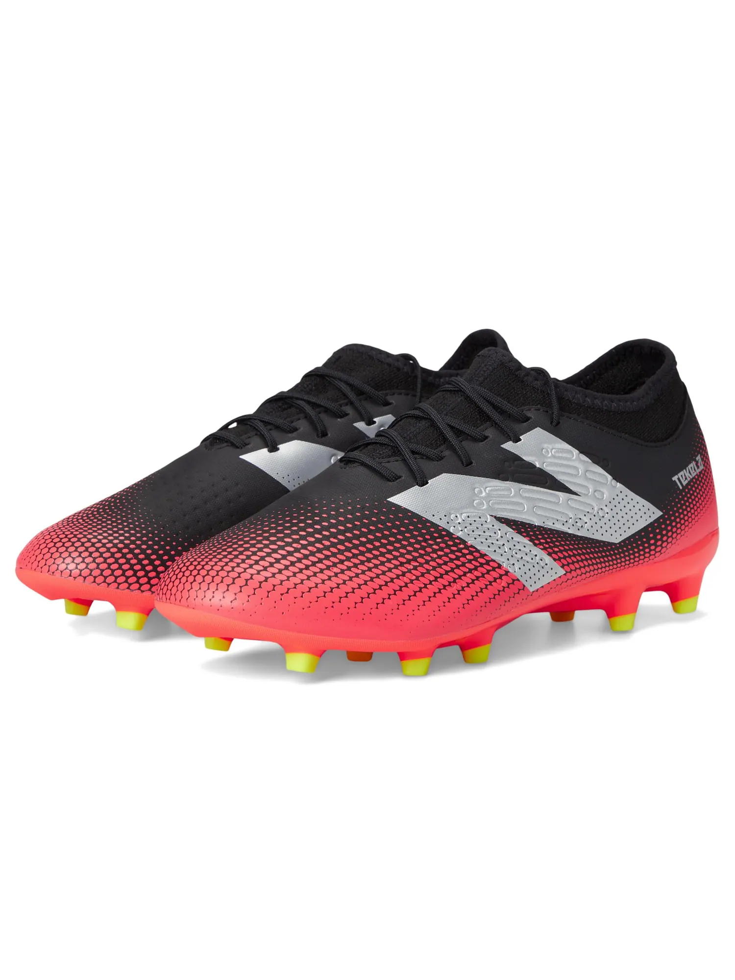 Кроссовки Unisex New Balance Tekela Magique FG V4+ Soccer Cleats — изображение 1 из 7, черный/красный