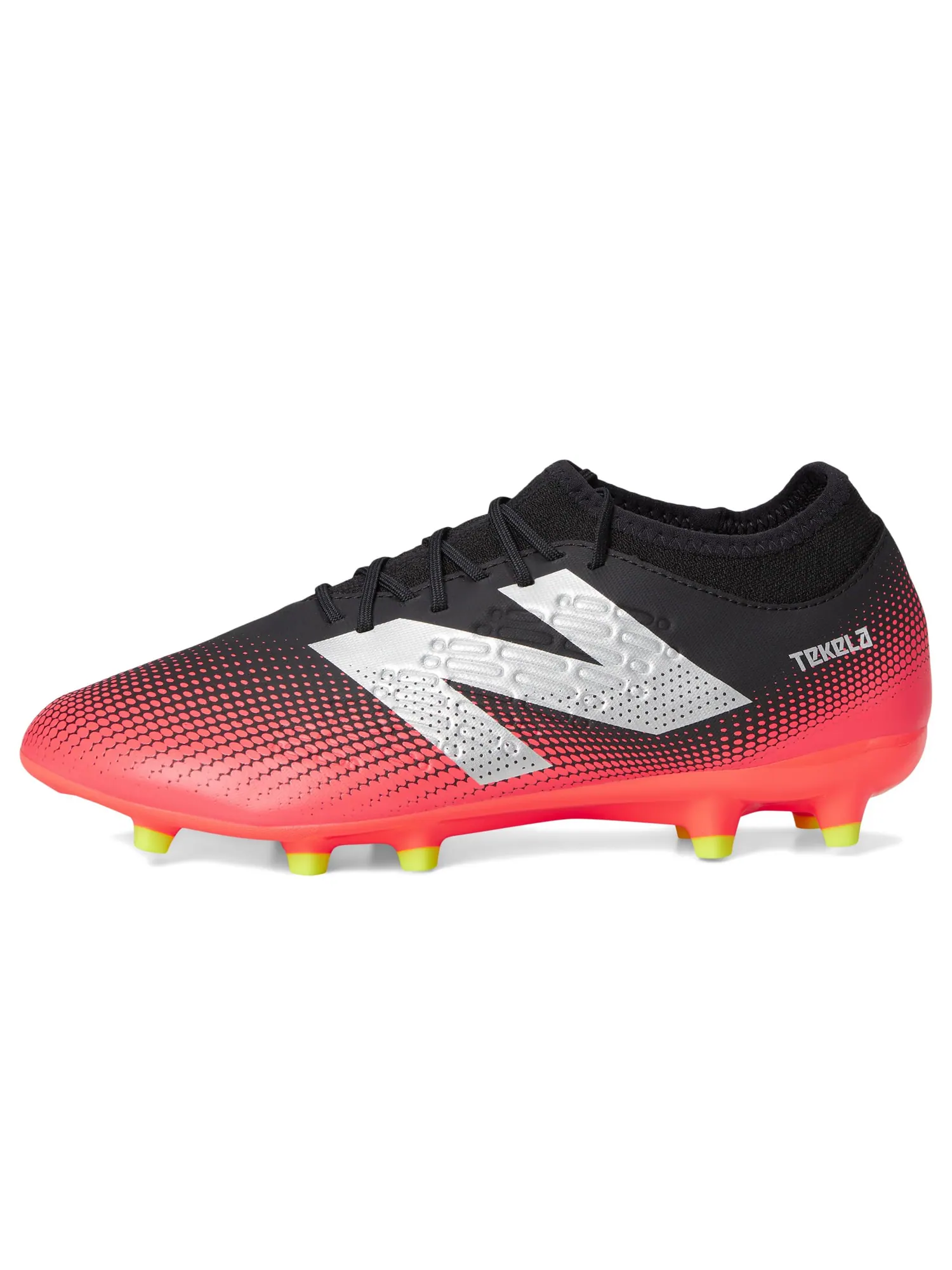 Кроссовки Unisex New Balance Tekela Magique FG V4+ Soccer Cleats — изображение 4 из 7, черный/красный