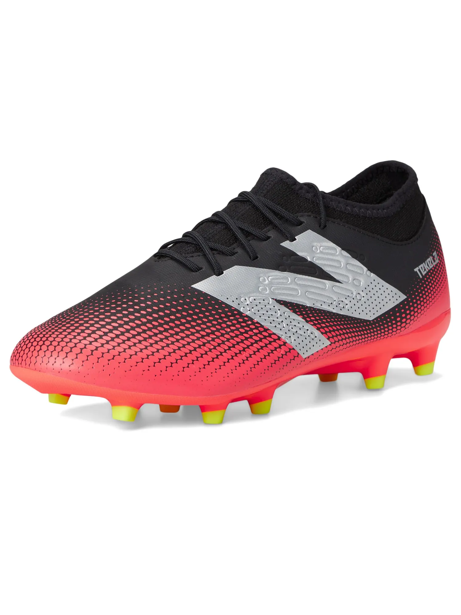 Кроссовки Unisex New Balance Tekela Magique FG V4+ Soccer Cleats — изображение 7 из 7, черный/красный