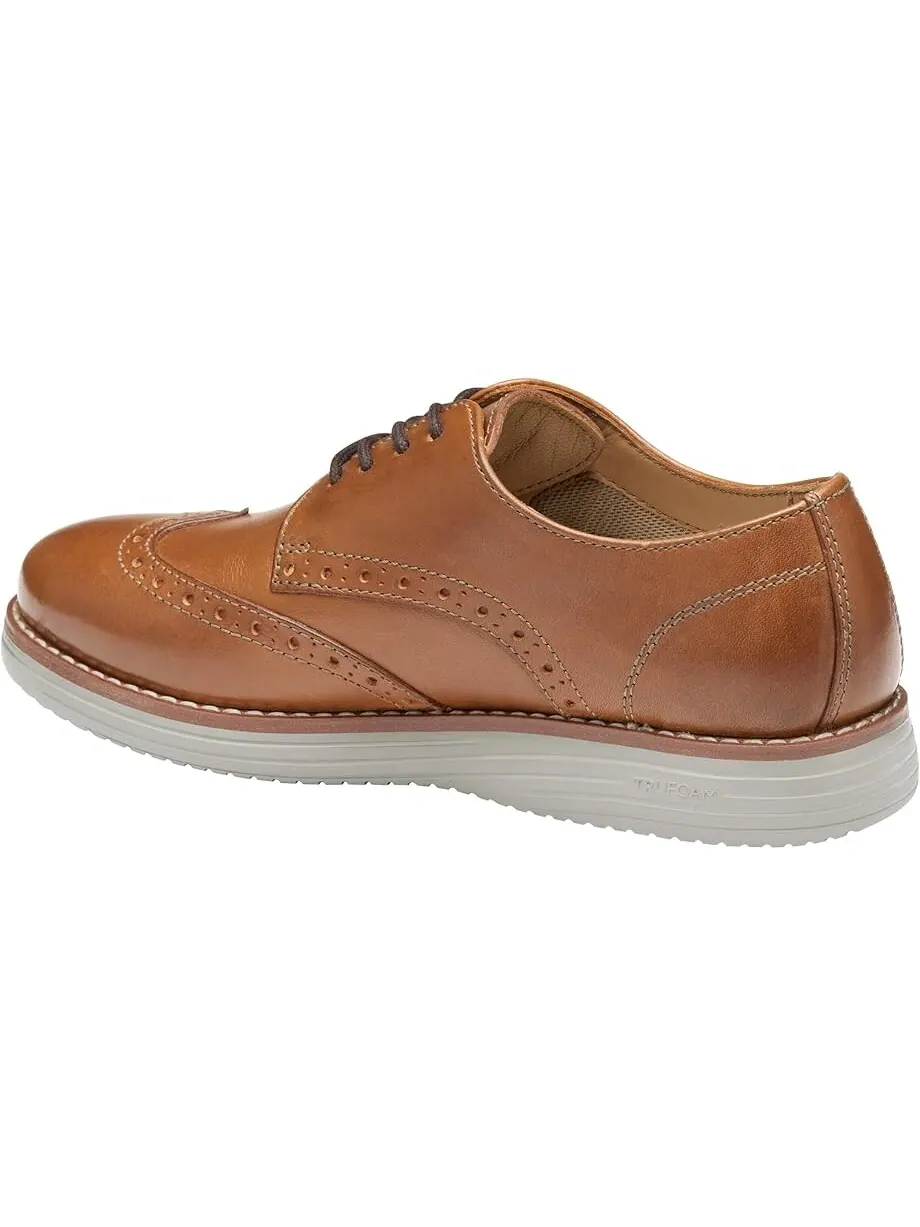 Оксфорды Johnston & Murphy Kids Upton Wingtip — изображение 4 из 6, бежевый