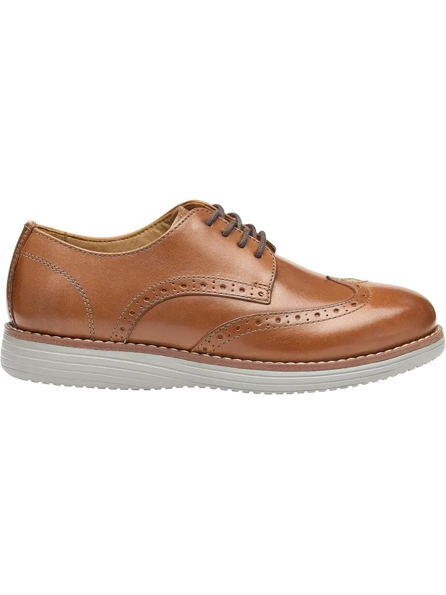 Оксфорды Johnston & Murphy Kids Upton Wingtip — изображение 5 из 6, бежевый