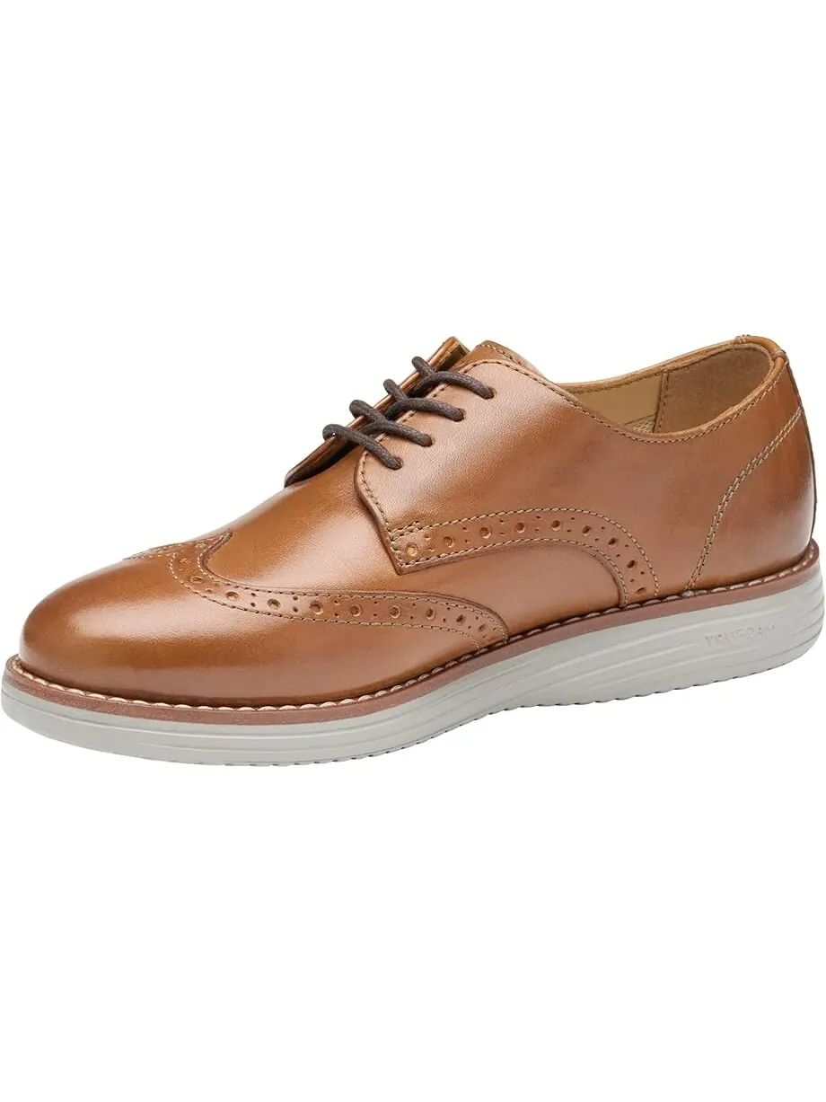 Оксфорды Johnston & Murphy Kids Upton Wingtip — изображение 6 из 6, бежевый