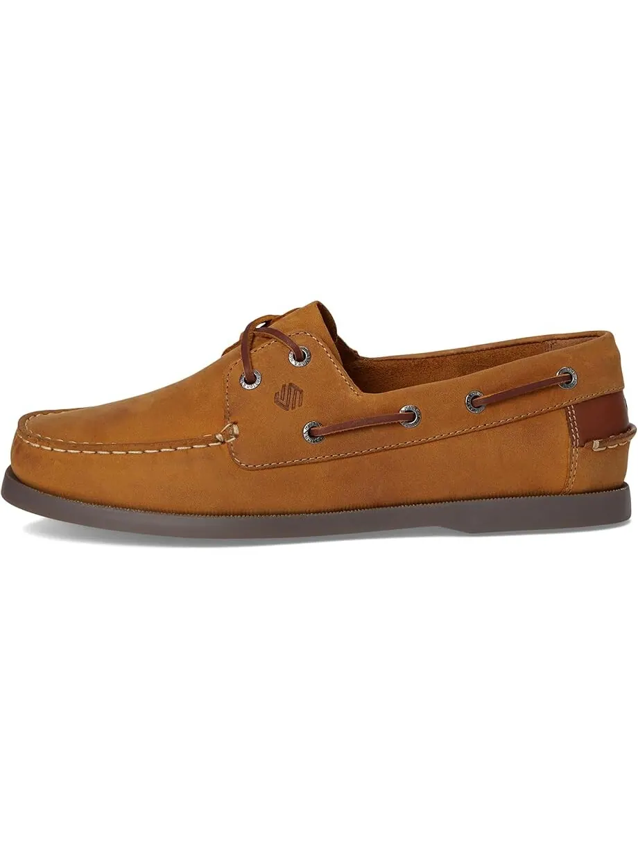 Лоферы Johnston & Murphy Kids Zeke Boat Shoe — изображение 4 из 7, бежевый