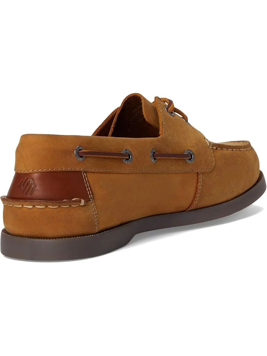 Лоферы Johnston & Murphy Kids Zeke Boat Shoe — изображение 5 из 7, бежевый
