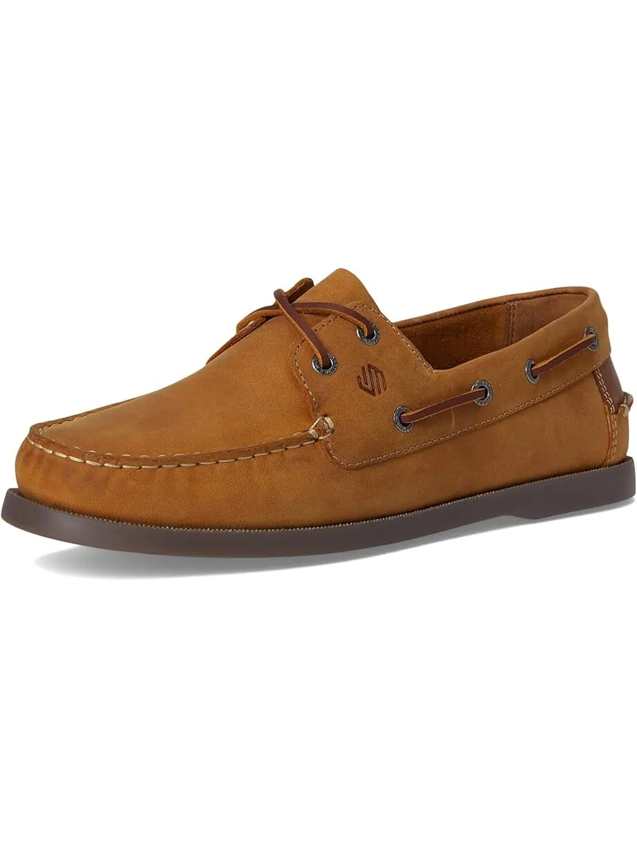 Лоферы Johnston & Murphy Kids Zeke Boat Shoe — изображение 7 из 7, бежевый