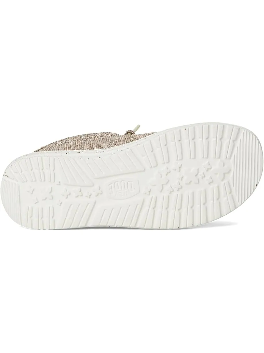 Лоферы Hey Dude Kids Wally Stretch Sox — изображение 3 из 7, ореховый
