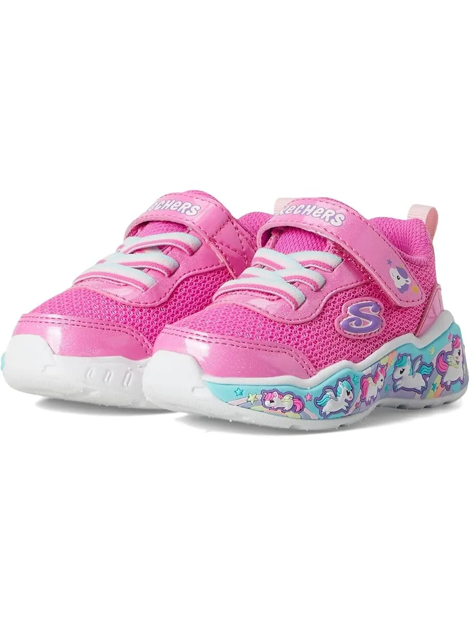 Кроссовки SKECHERS KIDS Play Scene - Fun Squad 303158N — изображение 1 из 7, розовый/мульти
