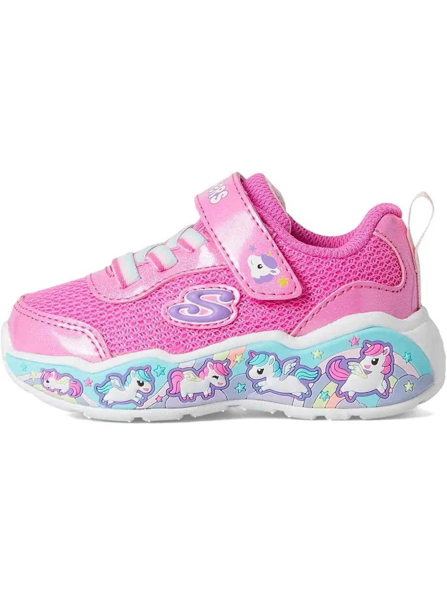 Кроссовки SKECHERS KIDS Play Scene - Fun Squad 303158N — изображение 4 из 7, розовый/мульти