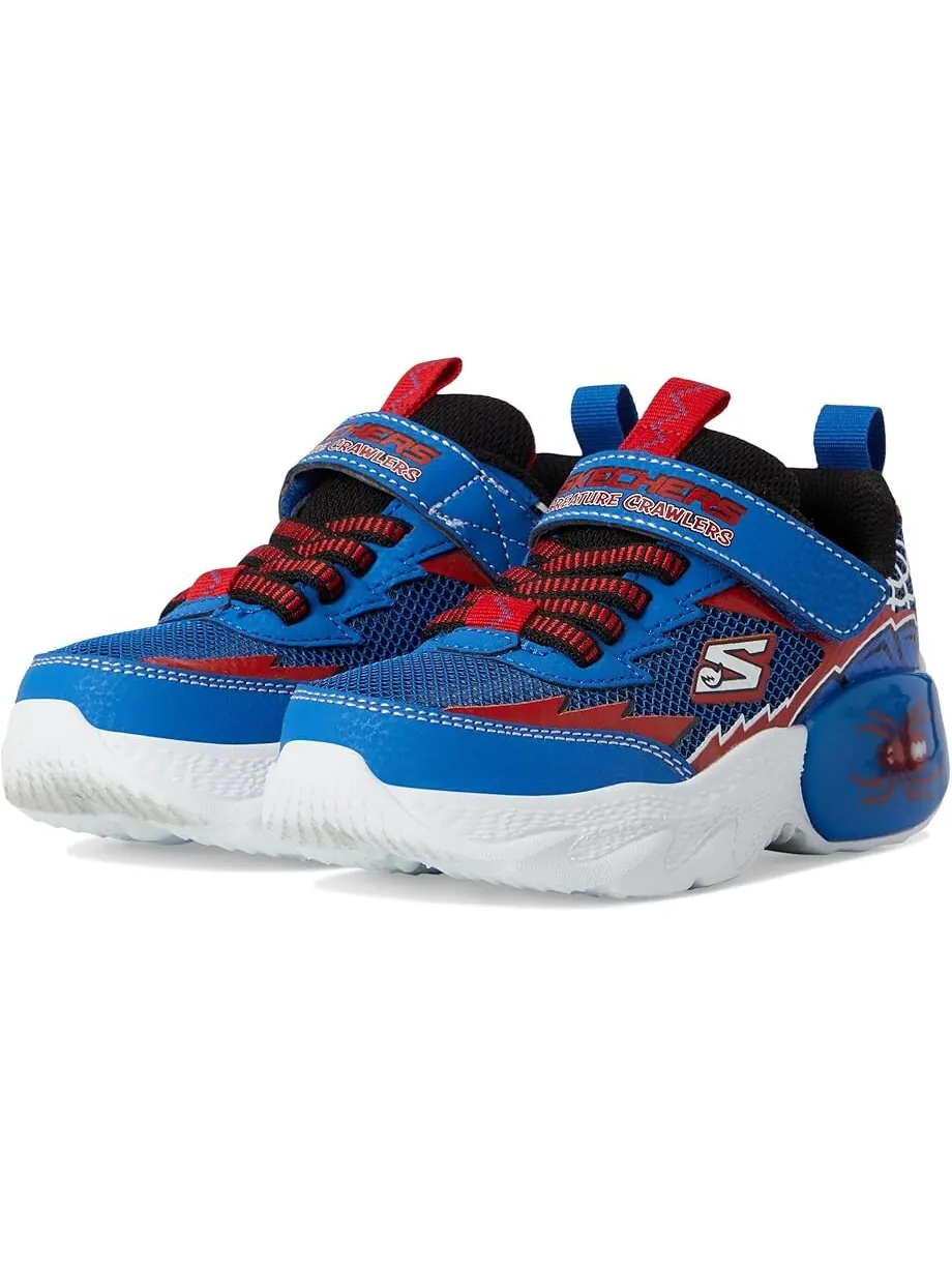 Кроссовки SKECHERS KIDS Creature-Crawlers 402120L — изображение 1 из 7, синий/красный