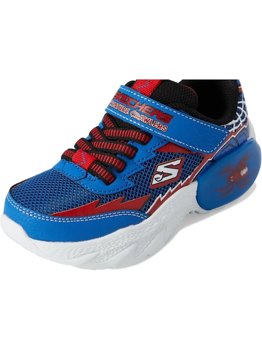 Кроссовки SKECHERS KIDS Creature-Crawlers 402120L — изображение 6 из 7, синий/красный