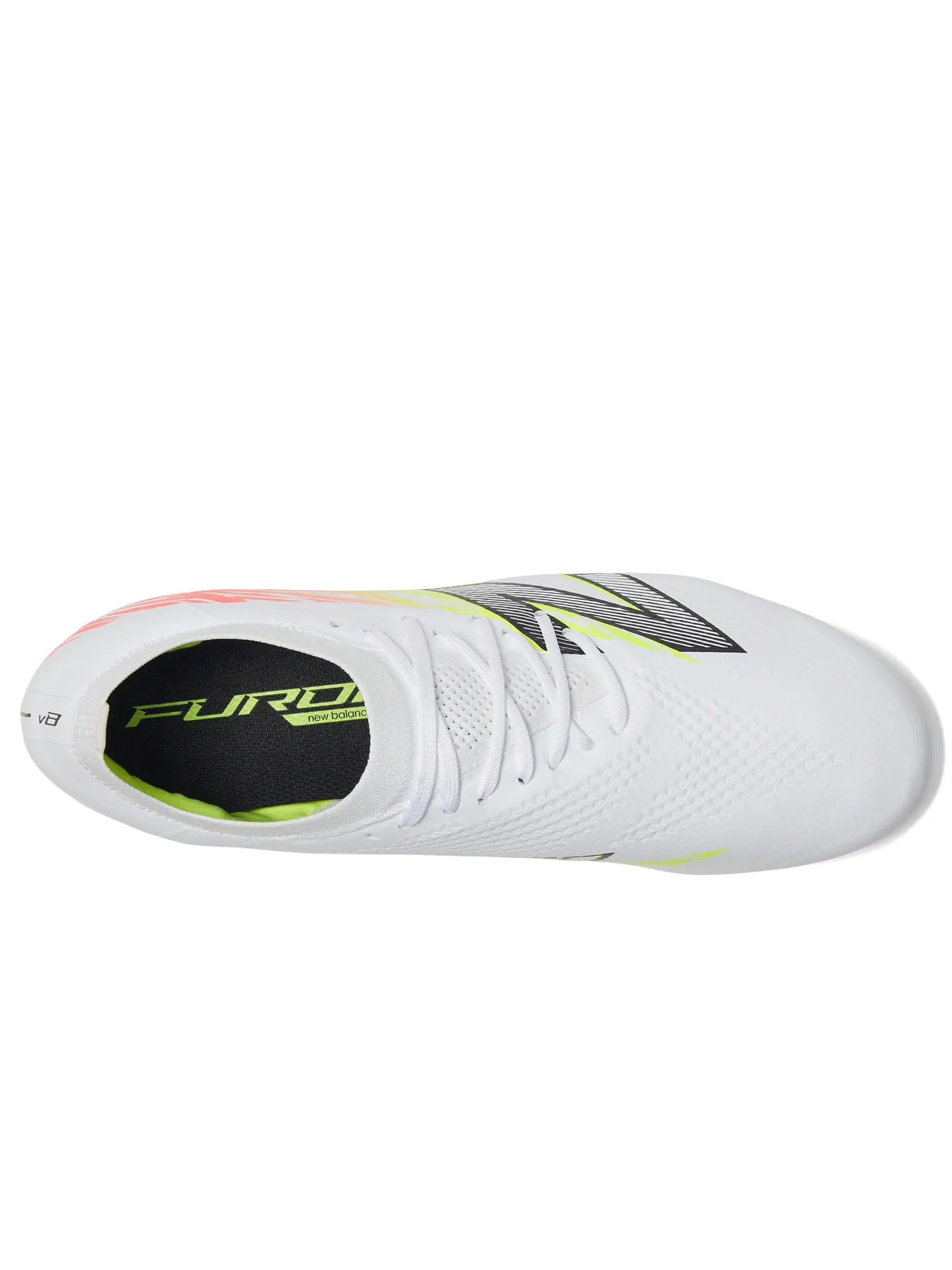 Кроссовки Unisex New Balance Furon Pro FG V8 — изображение 2 из 7, белый/красный