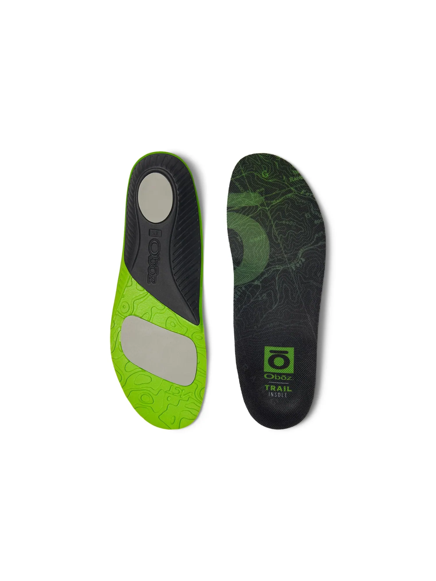 Туфли Unisex Oboz Trail Insole — изображение 1 из 2, зеленый