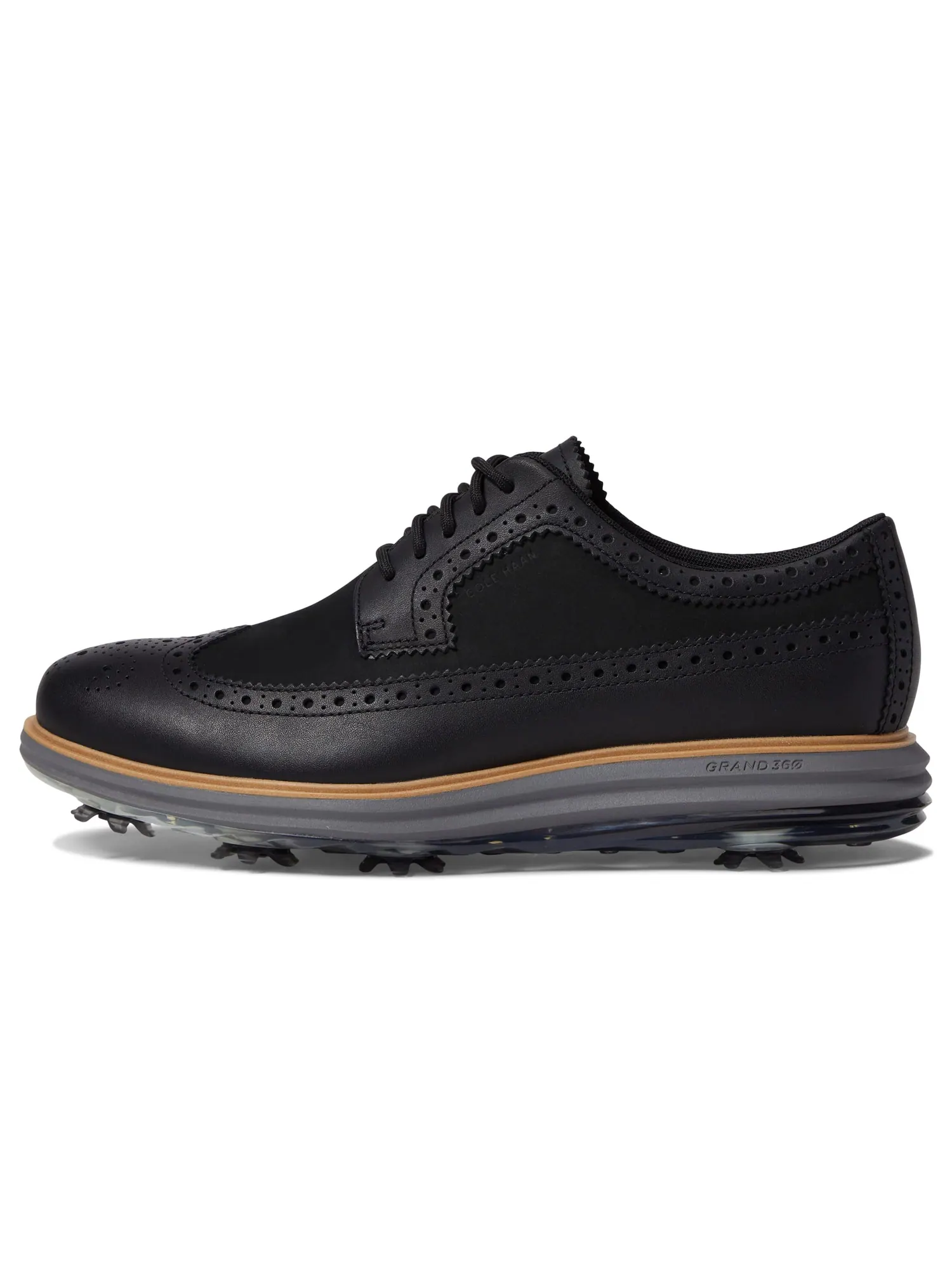 Кроссовки Cole Haan Originalgrand Tour Golf Waterproof — изображение 4 из 6, черный/натуральный