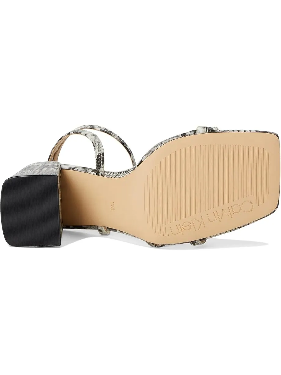 Босоножки женские Calvin Klein Sassa — изображение 7 из 7, серый/черный