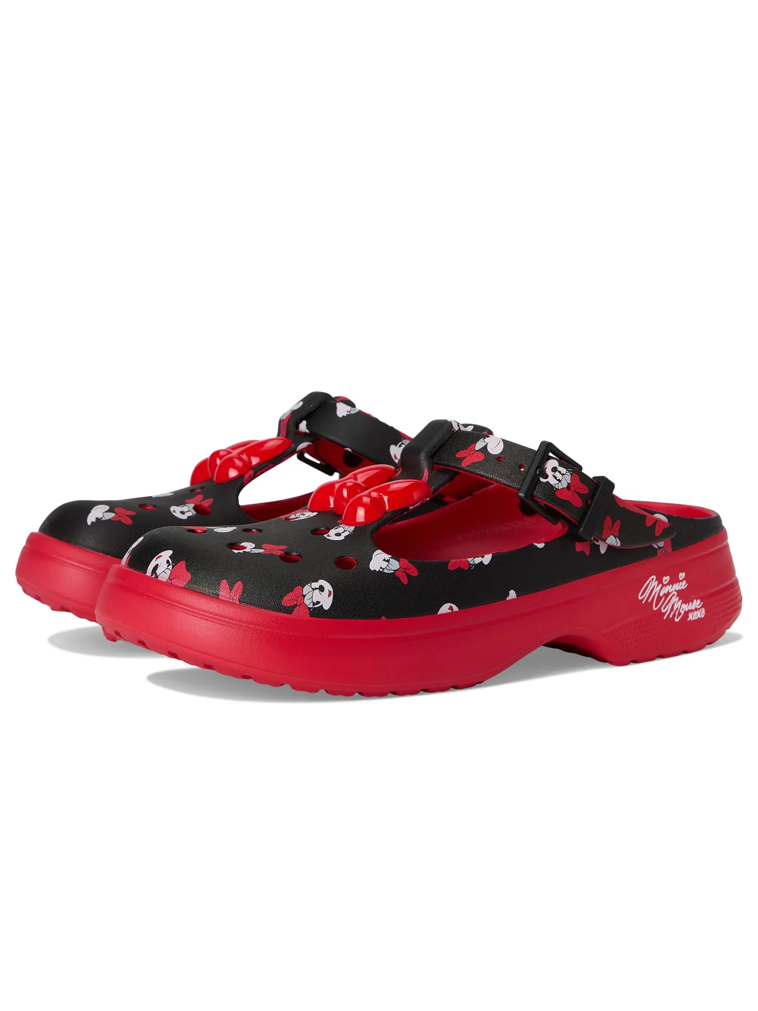 Сабо Unisex Crocs Disney Mickey & Minnie Mouse Clogs — изображение 1 из 7, минни маус