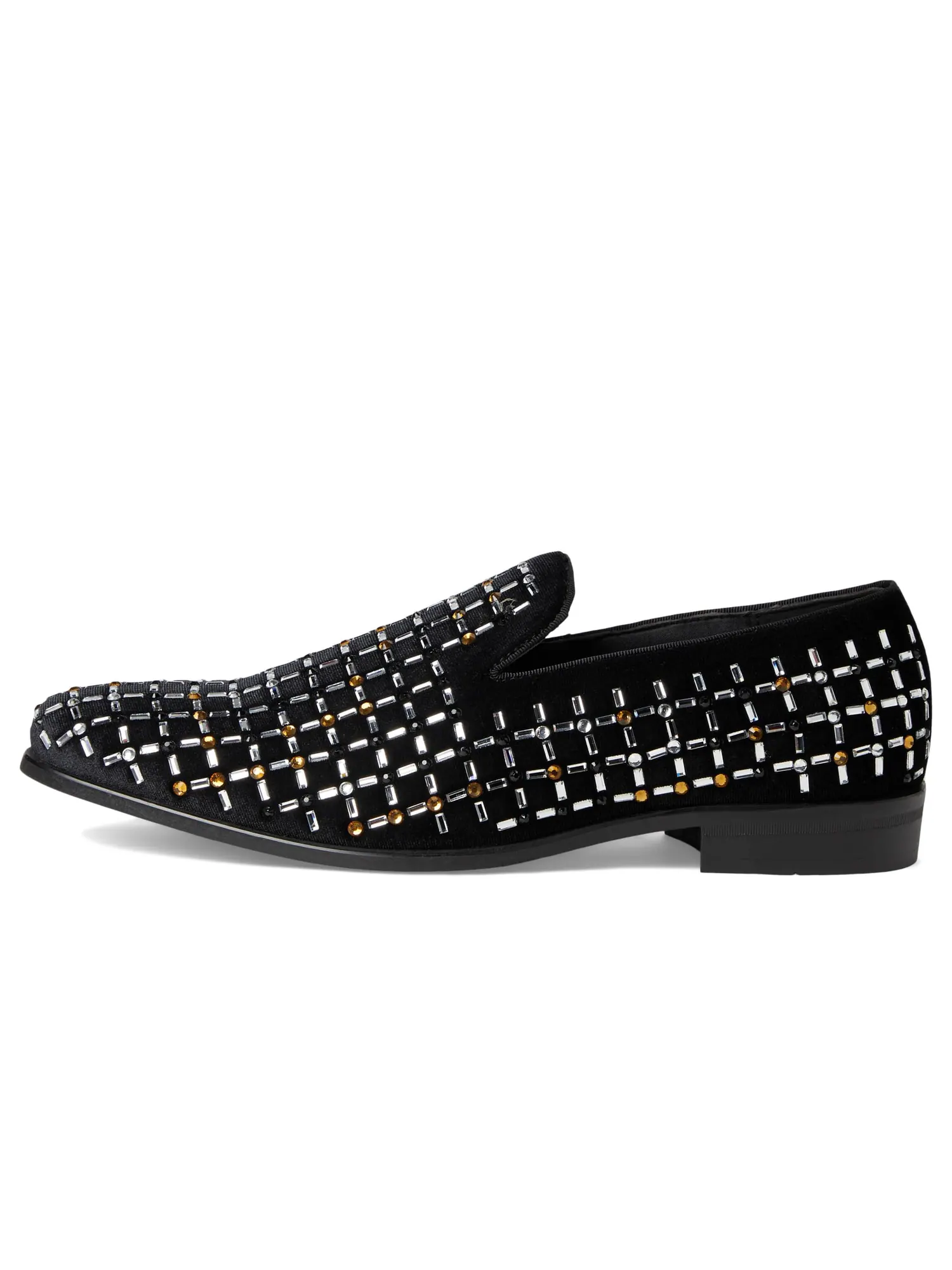 Лоферы Stacy Adams Stallford Rhinestone Slip-On — изображение 4 из 7, черный мульти