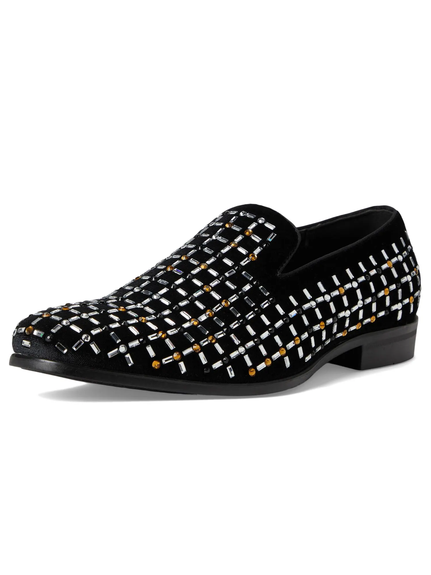 Лоферы Stacy Adams Stallford Rhinestone Slip-On — изображение 7 из 7, черный мульти