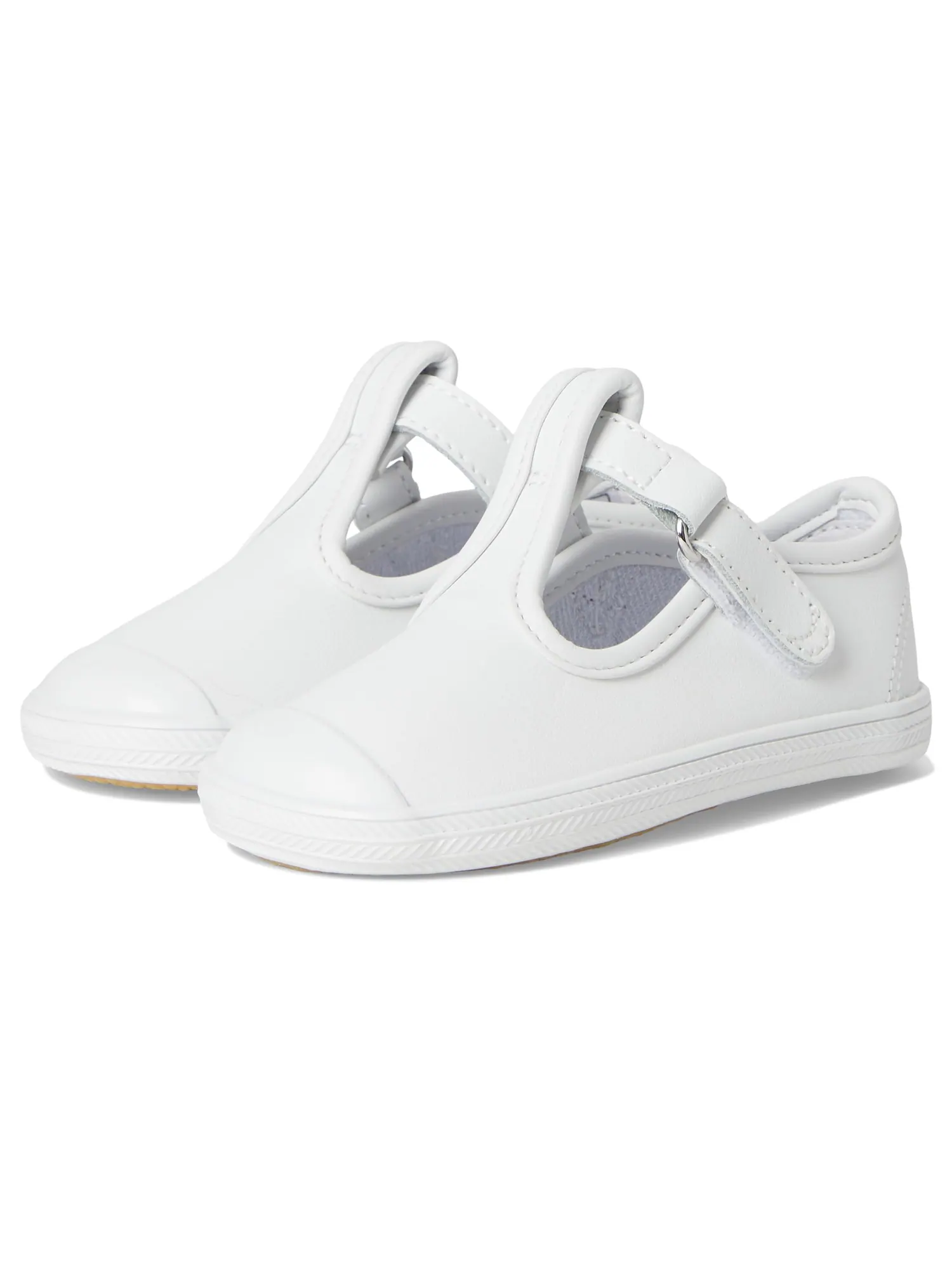 Туфли Keds Kids Keds Champion Toe Cap T-Strap — белый