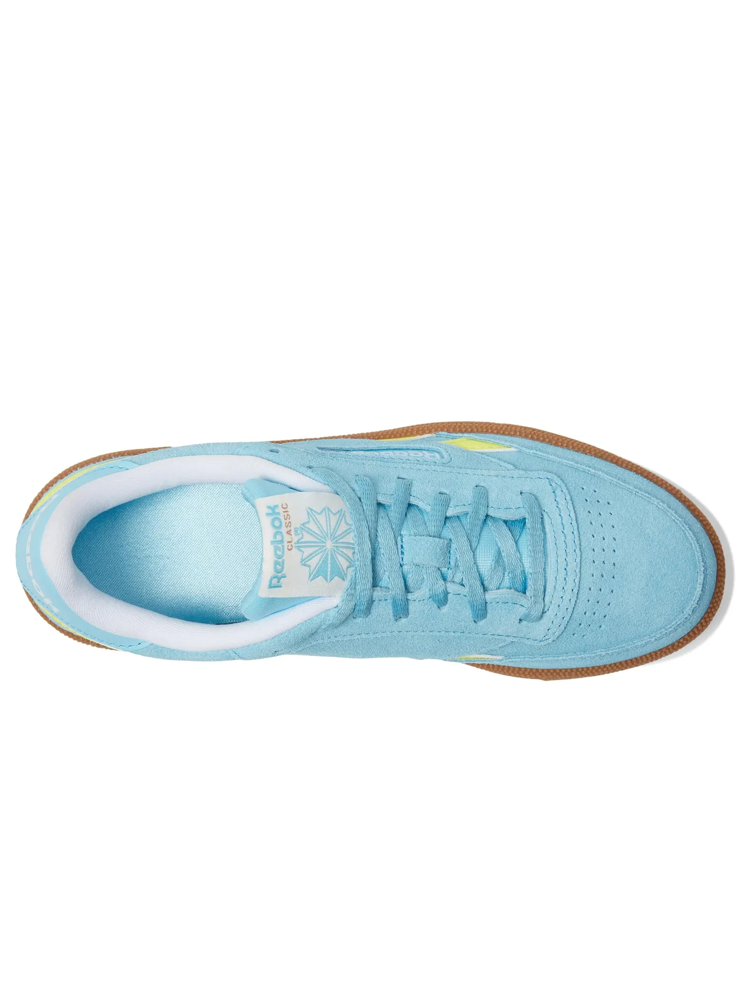 Кроссовки Reebok Kids Club C Revenge — изображение 2 из 7, синий/желтый