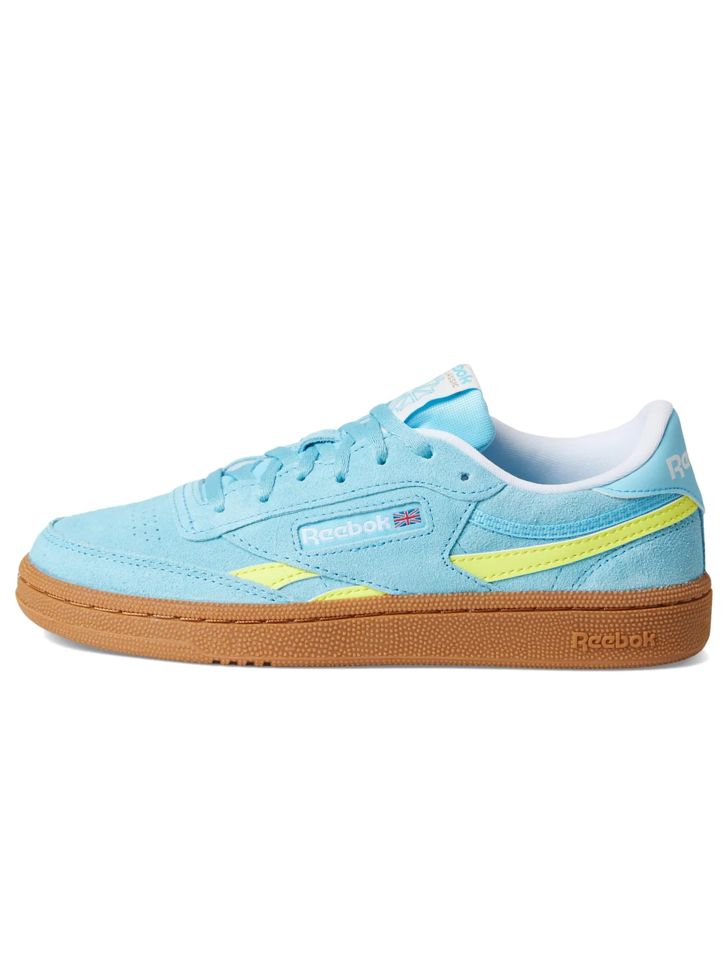 Кроссовки Reebok Kids Club C Revenge — изображение 4 из 7, синий/желтый
