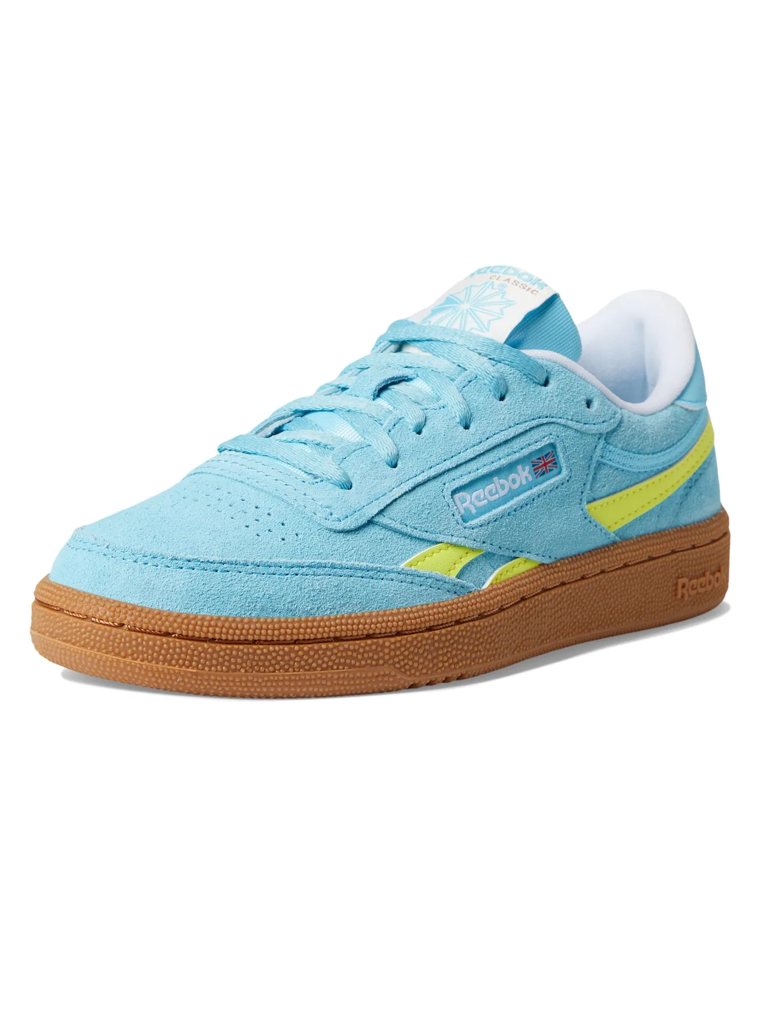 Кроссовки Reebok Kids Club C Revenge — изображение 7 из 7, синий/желтый