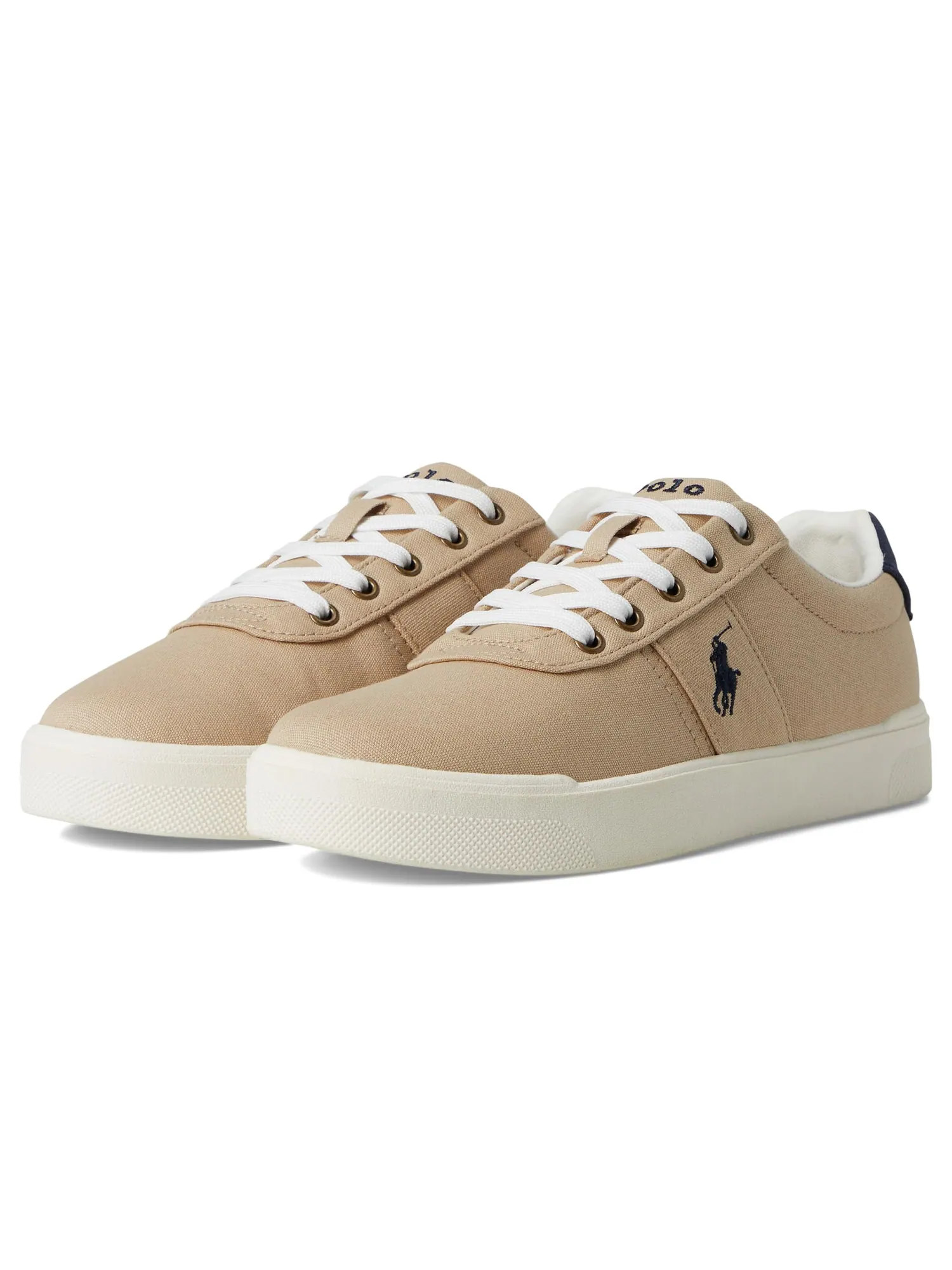 Кроссовки Polo Ralph Lauren Kids Frazier Casual — изображение 1 из 7, хаки/темно-синий