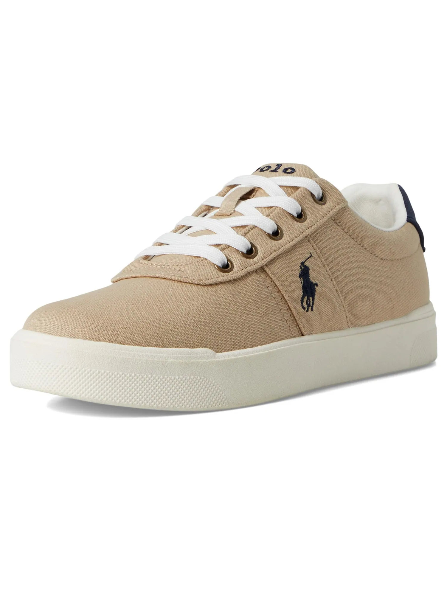 Кроссовки Polo Ralph Lauren Kids Frazier Casual — изображение 7 из 7, хаки/темно-синий
