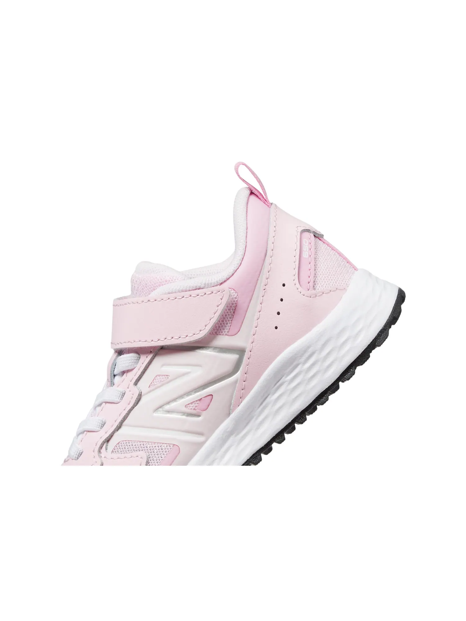 Кроссовки New Balance Kids Fresh Foam 650v1 Bungee Lace with Top Strap — изображение 5 из 6, светлый/розовый