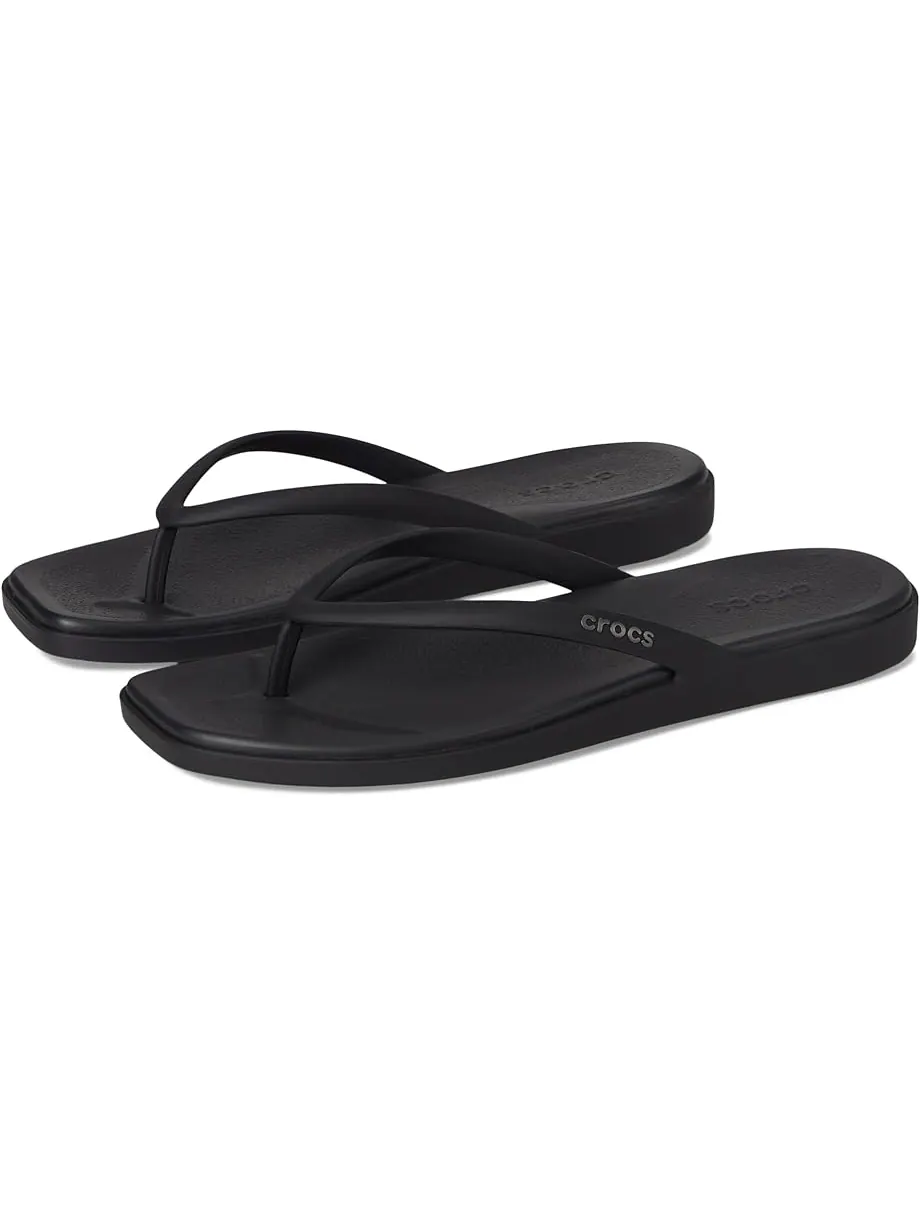Сандалии Crocs Miami Flip Flops — изображение 1 из 7, черный