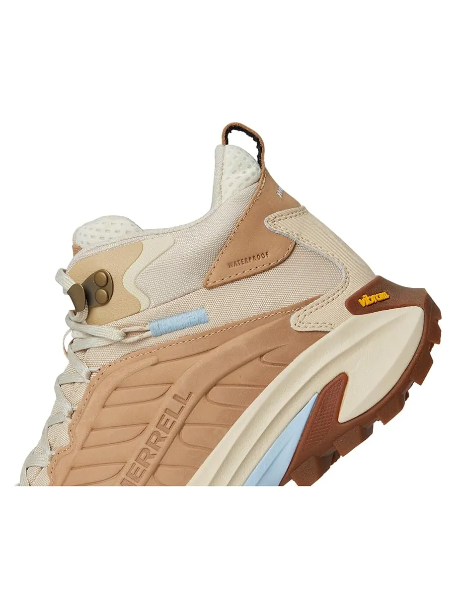 Треккинговые кроссовки Merrell Moab Speed 2 LTR Mid Waterproof — изображение 6 из 7, бежевый