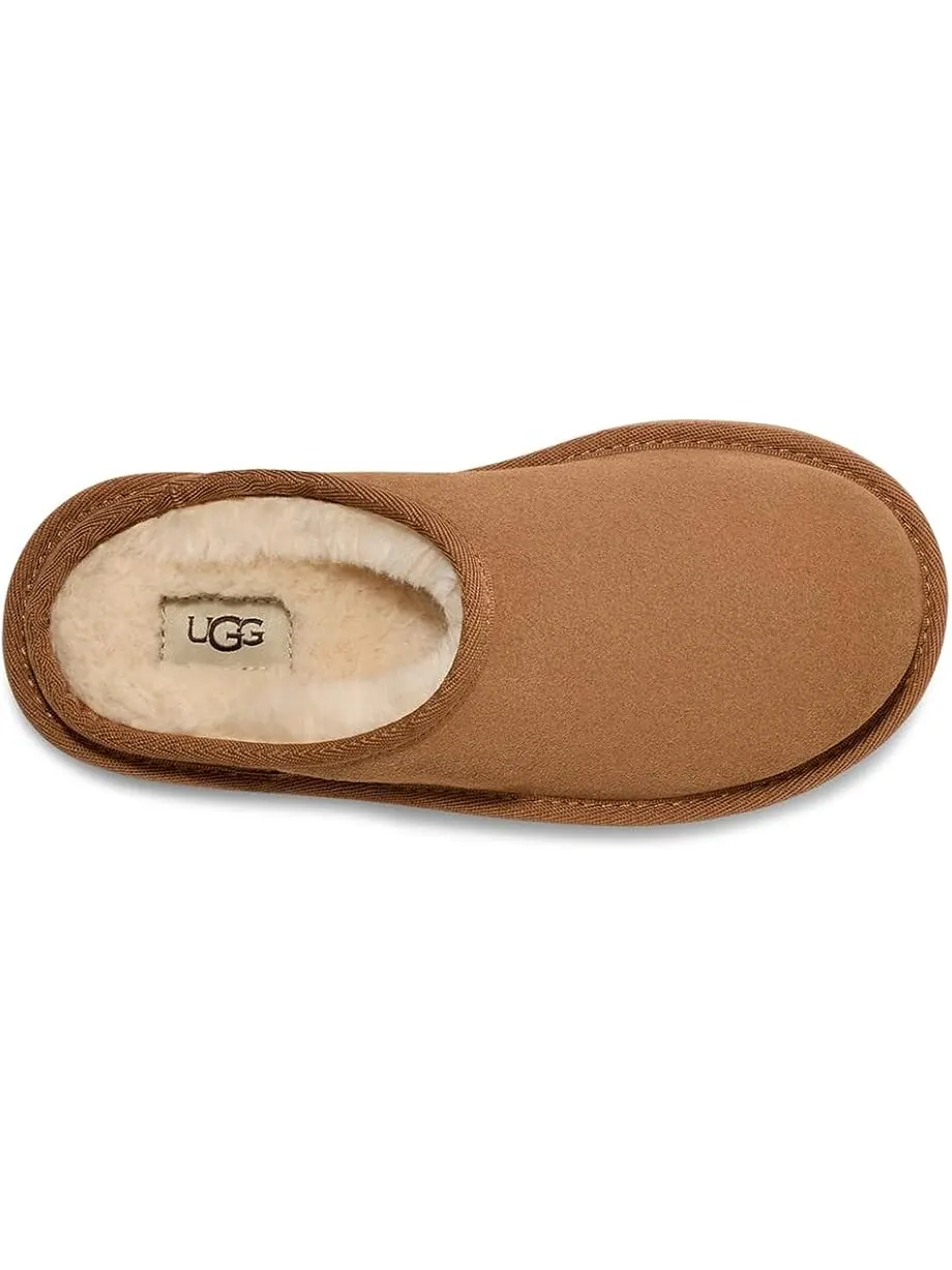Тапочки UGG Kids Classic Slip-On — изображение 2 из 6, орех