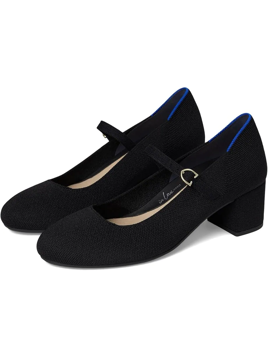 Туфли Rothy's The Mary Jane Heel — изображение 1 из 7, черный