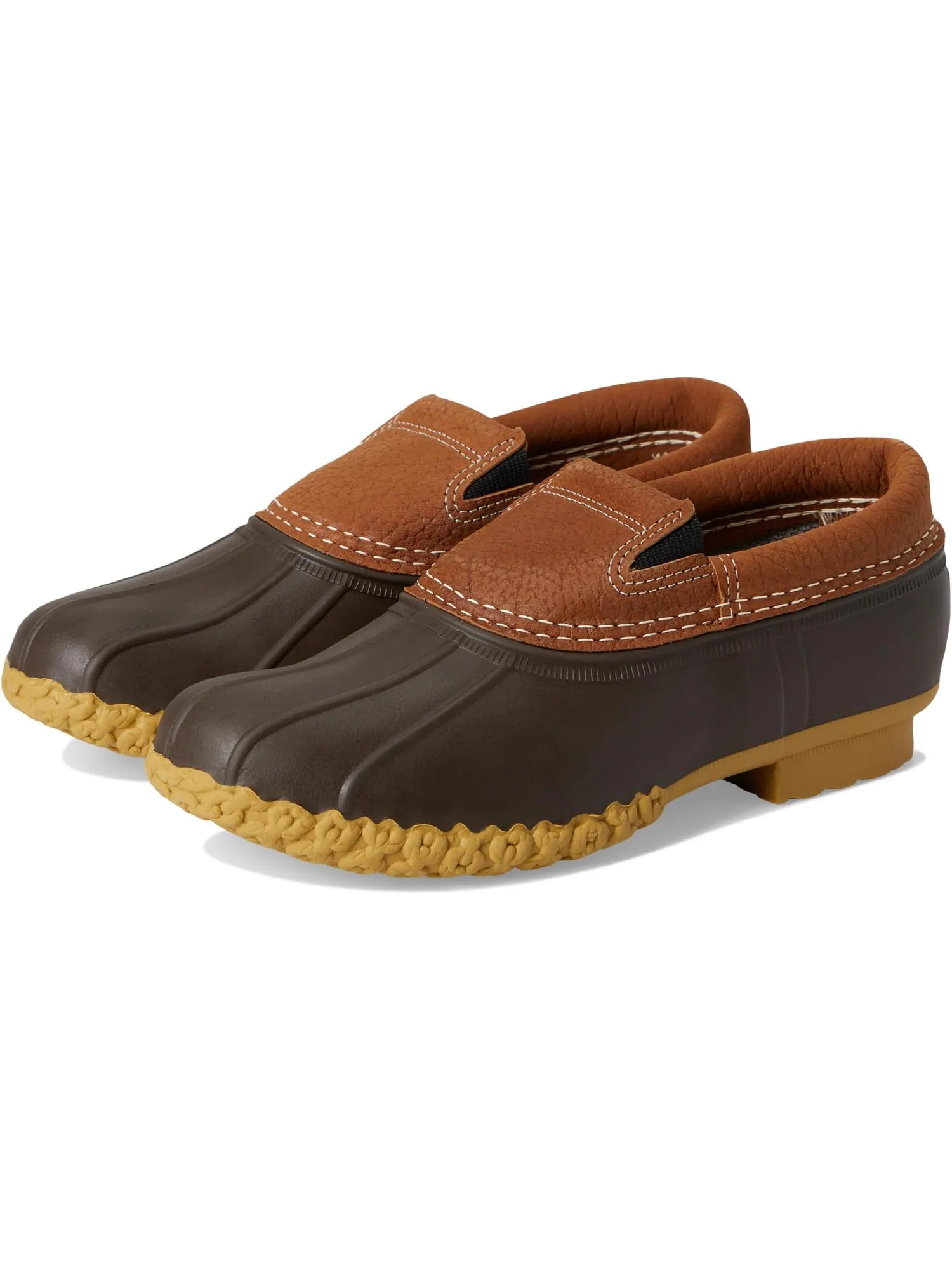 Ботинки L.L.Bean Rubber Moc Slip On — изображение 1 из 7, коричневый